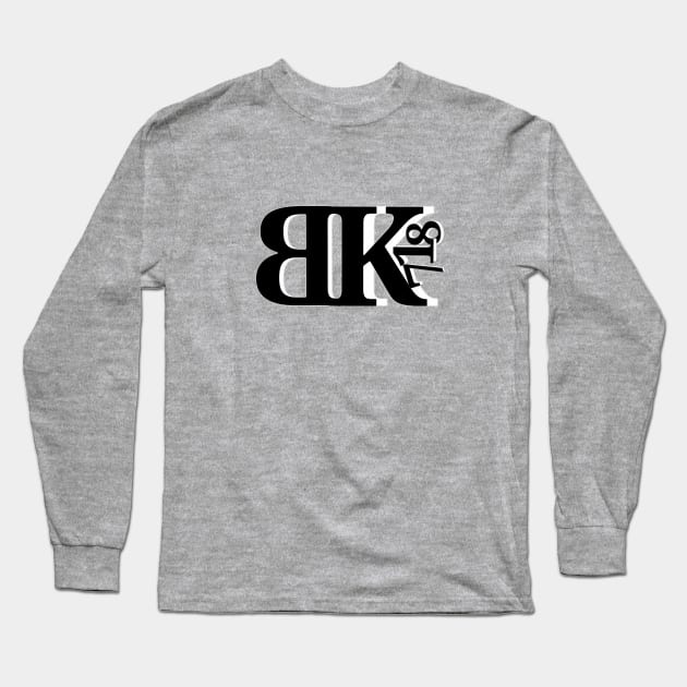 Brooklyn 718 Long Sleeve T-Shirt by Duendo Design